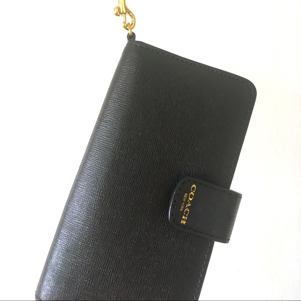 Coach Wristlet & Wallet Black leather